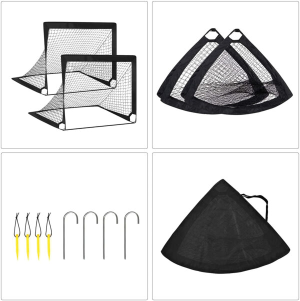 Pop-UP Mini Soccer Goal LS1-S007 - Image 3