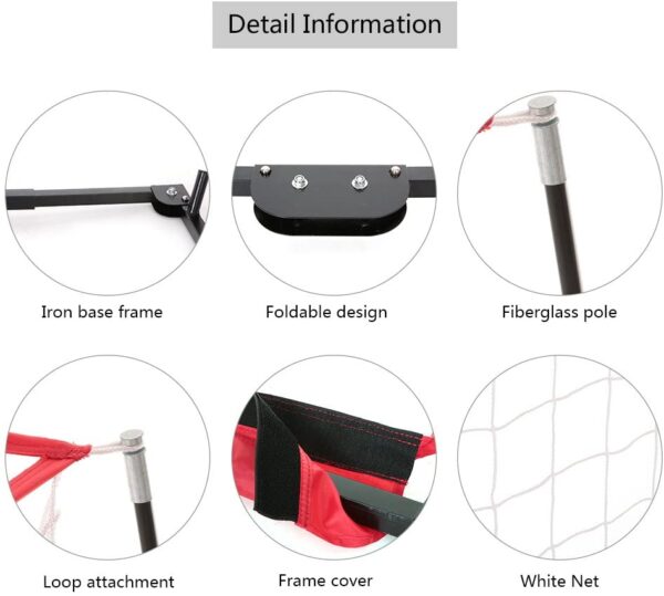 Portable Soccer Goal LS1-S005 - Image 3