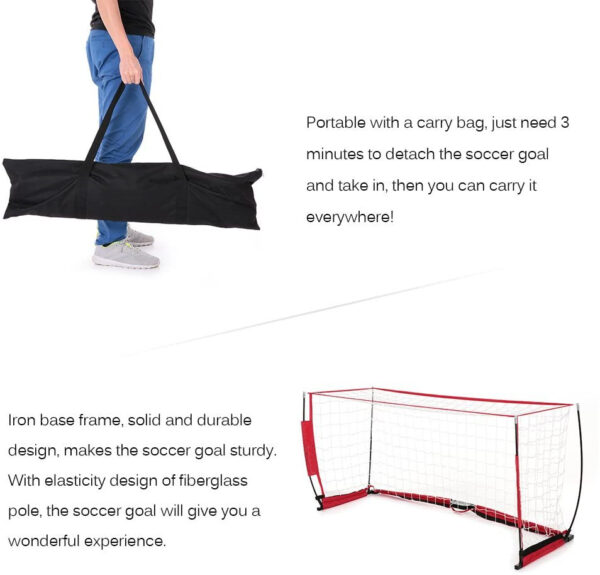 Portable Soccer Goal LS1-S005 - Image 5