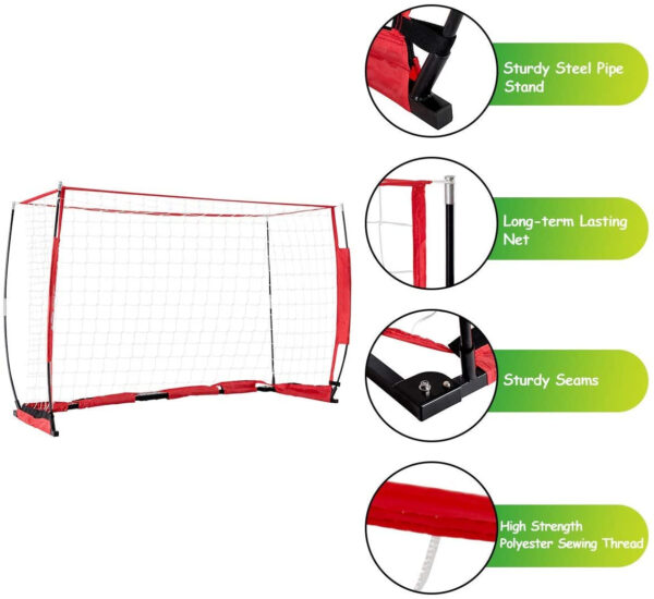 Portable Soccer Goal LS1-S005 - Image 4