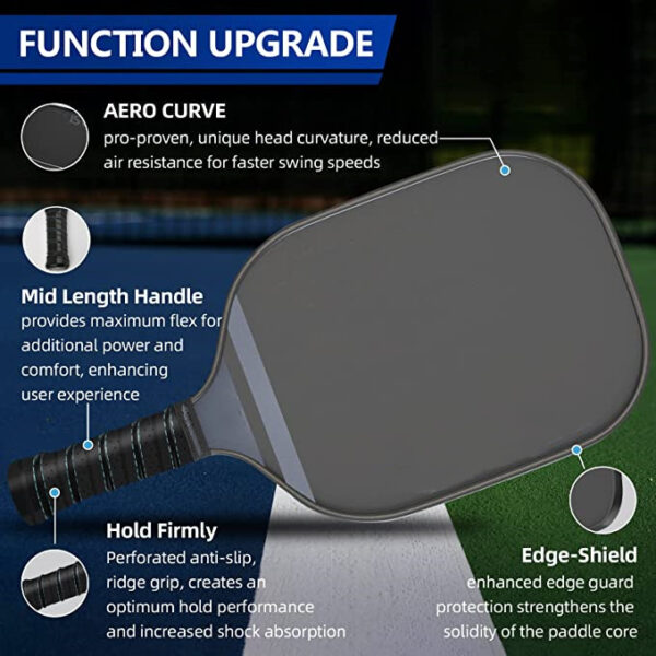 Carbon Fiber Pickleball Paddle-PB007 - Image 4