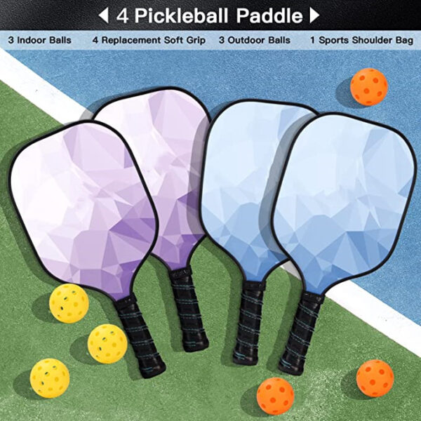 Carbon Fiber Pickleball Paddle-PB005 - Image 4